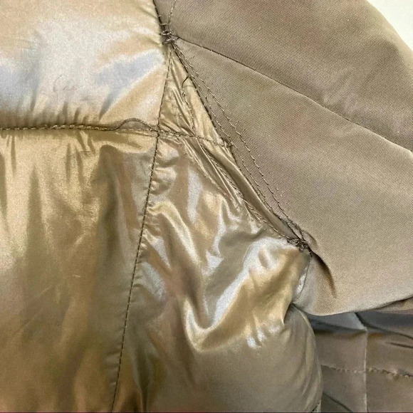 Derek Lam 10 Crossby army green faux fur hooded jacket - Picture 10 of 13